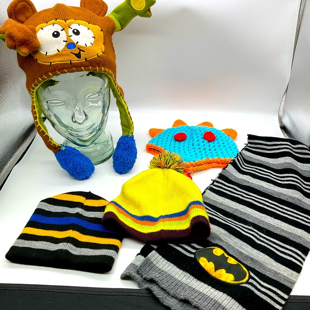 BOYS BEANIE BUNDLE WITH SCARF